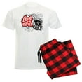 thumbnail image 1 of CafePress - Love Is In The Air Men's Light Pajamas - Men's Light Loose Fit Cotton Pajama Set, 1 of 7