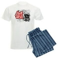 thumbnail image 1 of CafePress - Love Is In The Air Men's Light Pajamas - Men's Light Loose Fit Cotton Pajama Set, 1 of 7