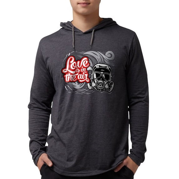 CafePress - Love Is In The Air - Mens Hooded Shirt