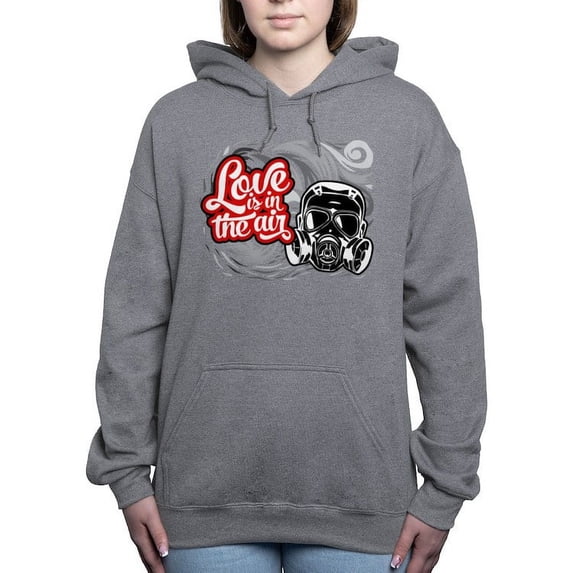 CafePress - Love Is In The Air - Pullover Hoodie, Classic & Comfortable Hooded Sweatshirt
