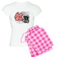 thumbnail image 1 of CafePress - Love Is In The Air - Women's Light Pajamas, 1 of 4