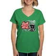 thumbnail image 1 of CafePress - Love Is In The Air Women's V Neck Dark T Shirt - Women's V-Neck Dark T-Shirt, 1 of 4