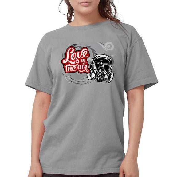 CafePress - Love Is In The Air Womens Comfort Colors Shirt - Womens Comfort Colors® Shirt
