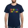 thumbnail image 1 of CafePress - Love Is Love Dark T Shirt - Men's Classic Graphic Cotton T-Shirt, 1 of 4
