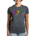 thumbnail image 1 of CafePress - Love Is Love Women's Dark T Shirt - Women's Traditional Fit Dark T-Shirt, 1 of 4