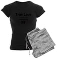 thumbnail image 1 of CafePress - Love Is Matching Pjs Pajamas - Women's Dark Pajamas, 1 of 4