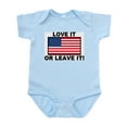 thumbnail image 1 of CafePress - Love It Or Leave It Infant Bodysuit - Baby Light Bodysuit, Size Newborn - 24 Months, 1 of 4