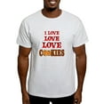 thumbnail image 1 of CafePress - Love Love Cookies Light T Shirt - Light T-Shirt - CP, 1 of 4
