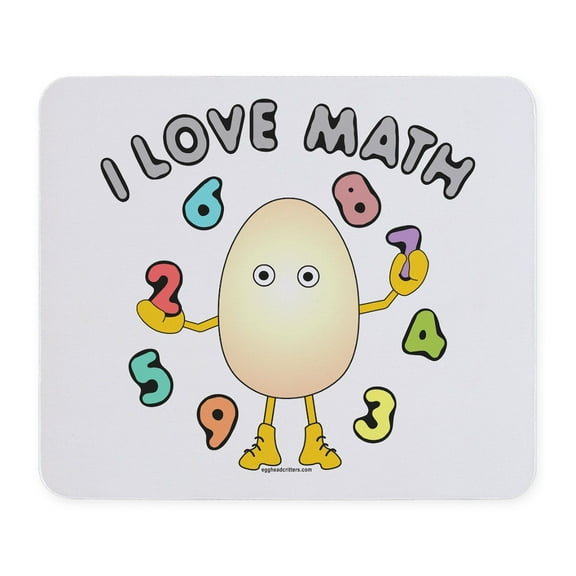 CafePress - Love Math Mousepad - Non-slip Rubber Mousepad, Gaming Mouse Pad