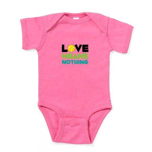 CafePress - Love Means Nothing - Cute Infant Bodysuit Baby Romper - Size Newborn - 24 Months