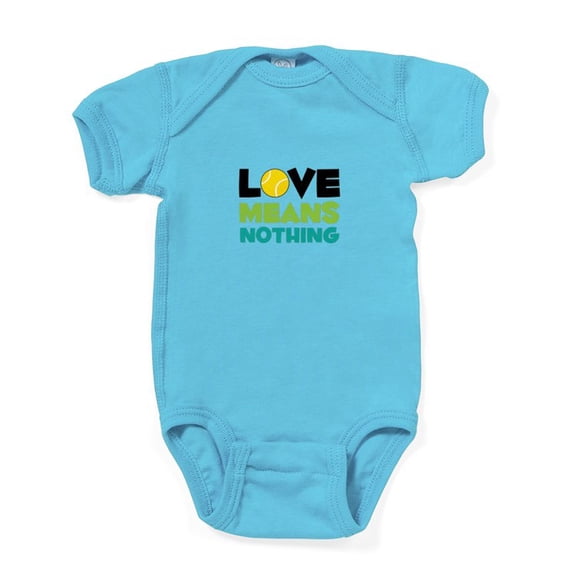 CafePress - Love Means Nothing - Cute Infant Bodysuit Baby Romper - Size Newborn - 24 Months
