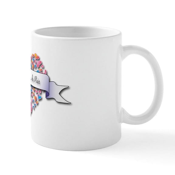 CafePress - Love My Au Pair Mug - 11 oz Ceramic Mug - Novelty Coffee Tea Cup