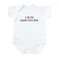 thumbnail image 1 of CafePress - Love My Daddys Dirtbike Infant Bodysuit - Baby Light Bodysuit, Size Newborn - 24 Months, 1 of 4