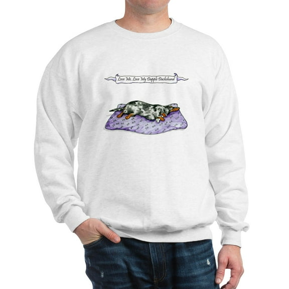 CafePress - Love My Dapple Sweatshirt - Crew Neck Sweatshirt