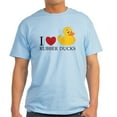 thumbnail image 1 of CafePress - Love Rubber Ducks Light T Shirt - Men's Classic Graphic T-Shirt, 1 of 4