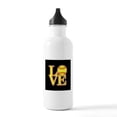 thumbnail image 1 of CafePress - Love Softball Stitched Decor Water Bottle - Stainless Steel Water Bottle, Sports Bottle, 1.0L, 1 of 5