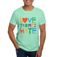 thumbnail image 1 of CafePress - Love Trumps Hate T Shirt - Men's Classic Graphic Cotton T-Shirt, 1 of 4