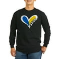 thumbnail image 1 of CafePress - Love Ukraine Heart Long Sleeve T Shirt - Long Sleeve Dark T-Shirt, 1 of 4