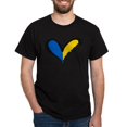 thumbnail image 1 of CafePress - Love Ukraine Heart T Shirt - Men's Classic Graphic Cotton T-Shirt, 1 of 4