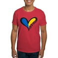 thumbnail image 1 of CafePress - Love Ukraine Heart T Shirt - Men's Classic Graphic Cotton T-Shirt, 1 of 4
