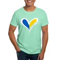 thumbnail image 1 of CafePress - Love Ukraine Heart T Shirt - Men's Classic Graphic Cotton T-Shirt, 1 of 4
