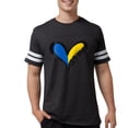 thumbnail image 1 of CafePress - Love Ukraine Heart T Shirt - Mens Football Shirt, 1 of 4