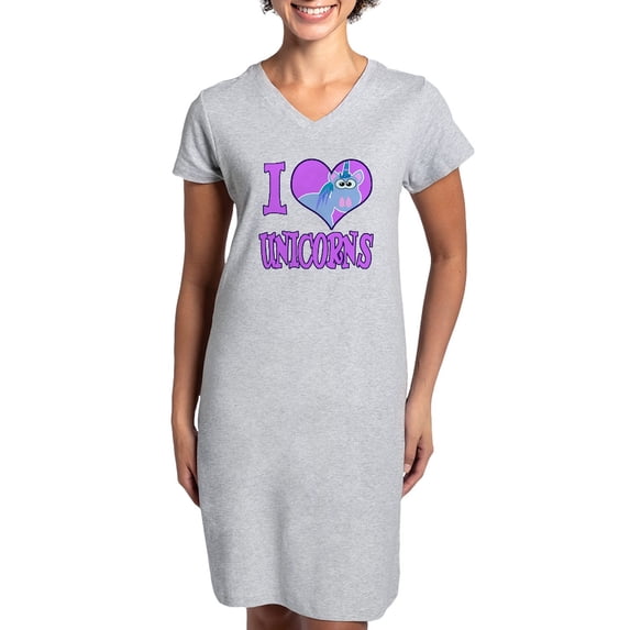 CafePress - Love Unicorns - Women's Nightshirt