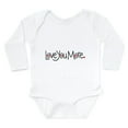 thumbnail image 1 of CafePress - Love You More Body Suit - Long Sleeve Cotton Baby Bodysuit, 1 of 4