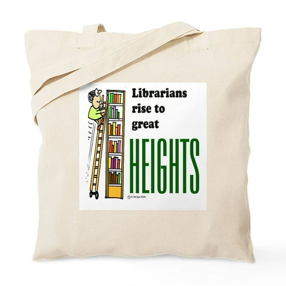 CafePress - Love Your Library Tote Bag - Unisex Canvas Tote Bag, Beige, 1-Piece