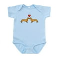 thumbnail image 1 of CafePress - Loveable Dachshunds Baby Light Bodysuit - Baby Light Bodysuit, Size Newborn - 24 Months, 1 of 4