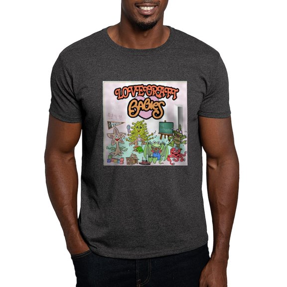 CafePress - Lovecraft Babies Dark T Shirt - Men's Classic Graphic Cotton T-Shirt