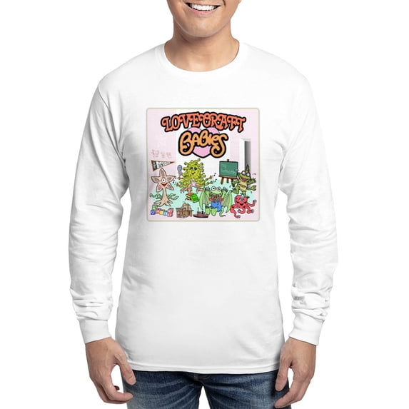 CafePress - Lovecraft Babies Long Sleeve T Shirt - Unisex Cotton Long Sleeve T-Shirt