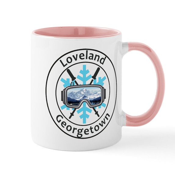 CafePress - Loveland Ski Area Georgetown Colorado Mugs - 11 oz Ceramic Mug - Novelty Coffee Tea Cup