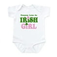 thumbnail image 1 of CafePress - Loves An Irish Girl Infant Bodysuit - Baby Light Bodysuit, Size Newborn - 24 Months, 1 of 4