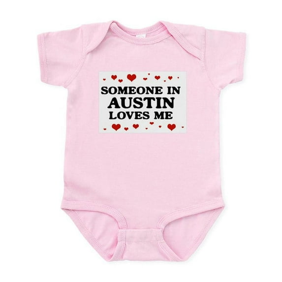 CafePress - Loves Me In Austin Infant Bodysuit - Baby Light Bodysuit, Size Newborn - 24 Months