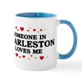 thumbnail image 1 of CafePress - Loves Me In Charleston Mug - 11 oz Ceramic Mug - Novelty Coffee Tea Cup, 1 of 6