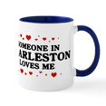 thumbnail image 1 of CafePress - Loves Me In Charleston Mug - 11 oz Ceramic Mug - Novelty Coffee Tea Cup, 1 of 6