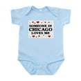 thumbnail image 1 of CafePress - Loves Me In Chicago Infant Bodysuit - Baby Light Bodysuit, Size Newborn - 24 Months, 1 of 4