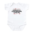 thumbnail image 1 of CafePress - Loves Me In Colorado Infant Bodysuit - Baby Light Bodysuit, Size Newborn - 24 Months, 1 of 4