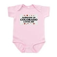 thumbnail image 1 of CafePress - Loves Me In Colorado Infant Bodysuit - Baby Light Bodysuit, Size Newborn - 24 Months, 1 of 4