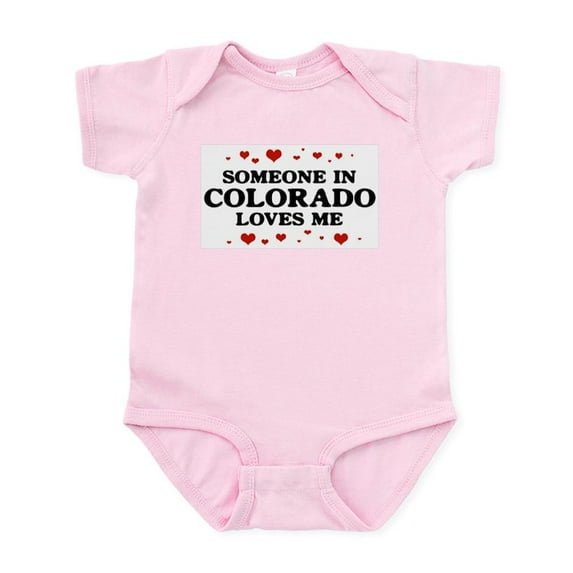 CafePress - Loves Me In Colorado Infant Bodysuit - Baby Light Bodysuit, Size Newborn - 24 Months