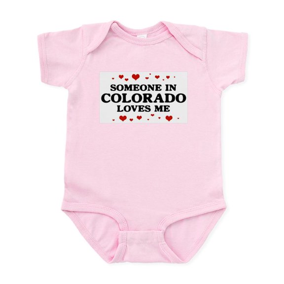 CafePress - Loves Me In Colorado Infant Bodysuit - Baby Light Bodysuit, Size Newborn - 24 Months