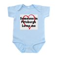 thumbnail image 1 of CafePress - Loves Me: Pittsburgh Infant Bodysuit - Baby Light Bodysuit, Size Newborn - 24 Months, 1 of 4