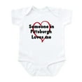 thumbnail image 1 of CafePress - Loves Me: Pittsburgh Infant Bodysuit - Baby Light Bodysuit, Size Newborn - 24 Months, 1 of 4