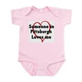 thumbnail image 1 of CafePress - Loves Me: Pittsburgh Infant Bodysuit - Baby Light Bodysuit, Size Newborn - 24 Months, 1 of 4