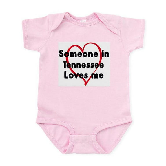CafePress - Loves Me: Tennessee Infant Bodysuit - Baby Light Bodysuit, Size Newborn - 24 Months