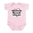 thumbnail image 1 of CafePress - Loves Me: Wisconsin Infant Bodysuit - Baby Light Bodysuit, Size Newborn - 24 Months, 1 of 4