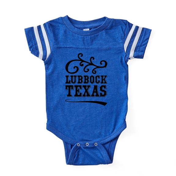 CafePress - Lubbock Texas - Cute Infant Baby Football Bodysuit