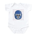 thumbnail image 1 of CafePress - Lucha Libre Blue Demon Infant Bodysuit - Baby Light Bodysuit, Size Newborn - 24 Months, 1 of 4