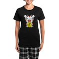 thumbnail image 1 of CafePress - Lucky Cat Pajamas - Women's Short Sleeve Print T-Shirt and Pants Dark Cotton Pajama Set, 1 of 7